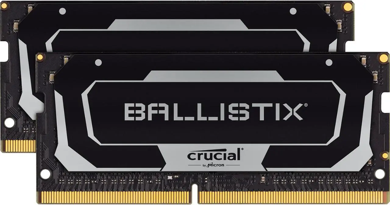 Main image of Crucial Ballistix 3200 MHz DDR4 DRAM Laptop Gaming Memory Kit 16GB (8GBx2) CL16 BL2K8G32C16S4B