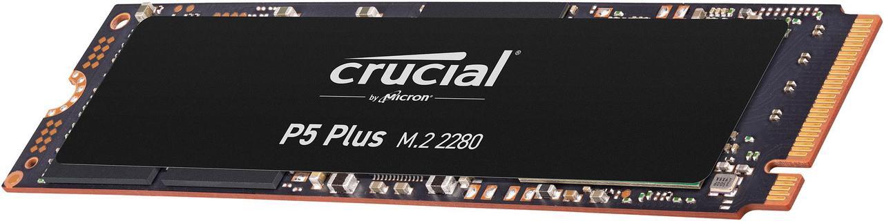 Alt view image 2 of 3 - Crucial P5 Plus M.2 2280 2TB PCI-Express 4.0 x4 NVMe 3D NAND Internal Solid State Drive (SSD) CT2000P5PSSD8