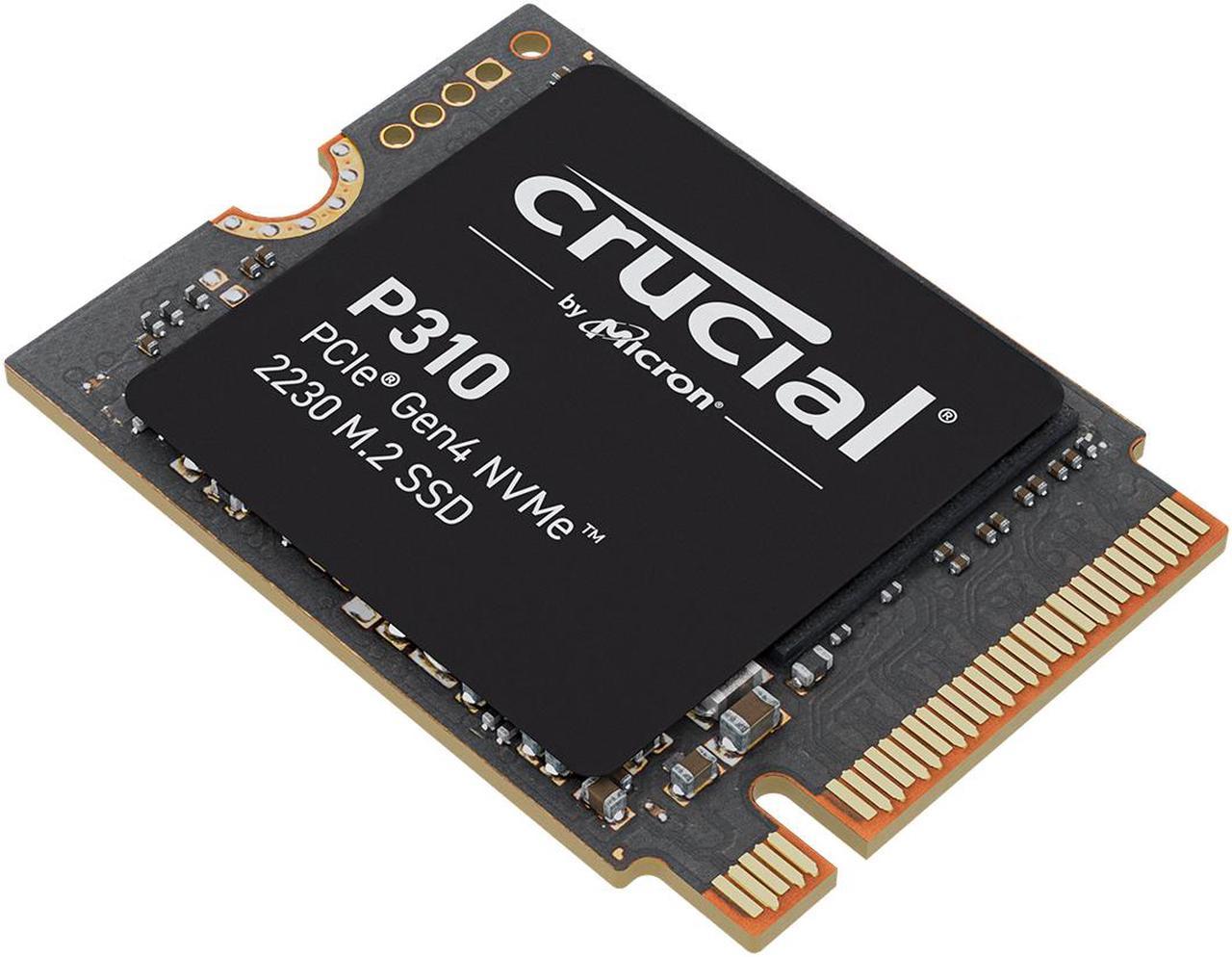 Crucial P310 1TB PCIe Gen4 2230 NVMe M.2 SSD - Up to 7,100 MB/s - Uplevel Your Console - Internal Solid State Drive (PC) - CT1000P310SSD2