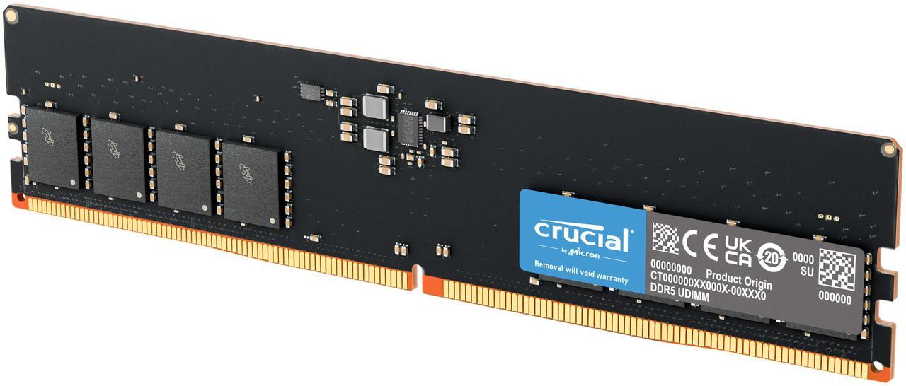 Main image of Crucial 64GB DDR5 5600 (PC5 44800) Memory (Desktop Memory)