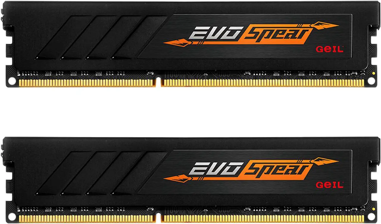 Main image of GeIL EVO SPEAR 16GB (2 x 8GB) 288-Pin PC RAM DDR4 3000 (PC4 24000) Desktop Memory Model GASB416GB3000C16ADC