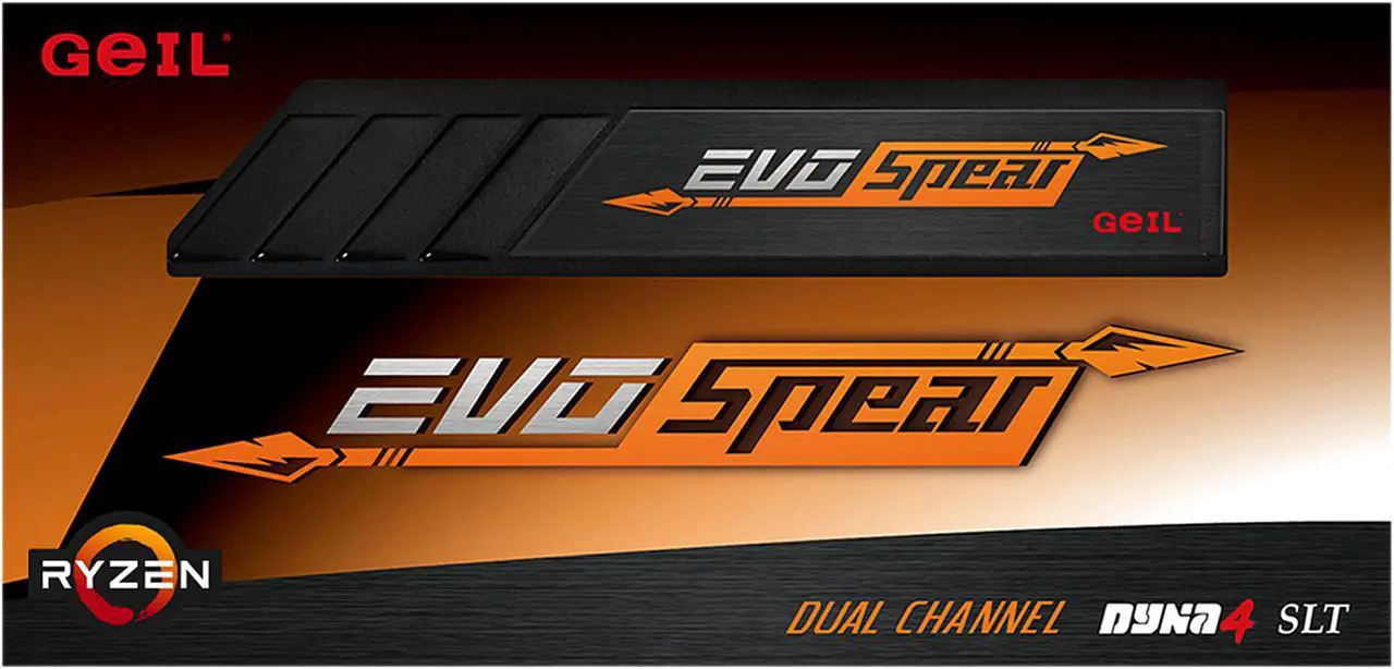 Alt view image 3 of 3 - GeIL EVO SPEAR 16GB (2 x 8GB) 288-Pin PC RAM DDR4 3000 (PC4 24000) Desktop Memory Model GASB416GB3000C16ADC
