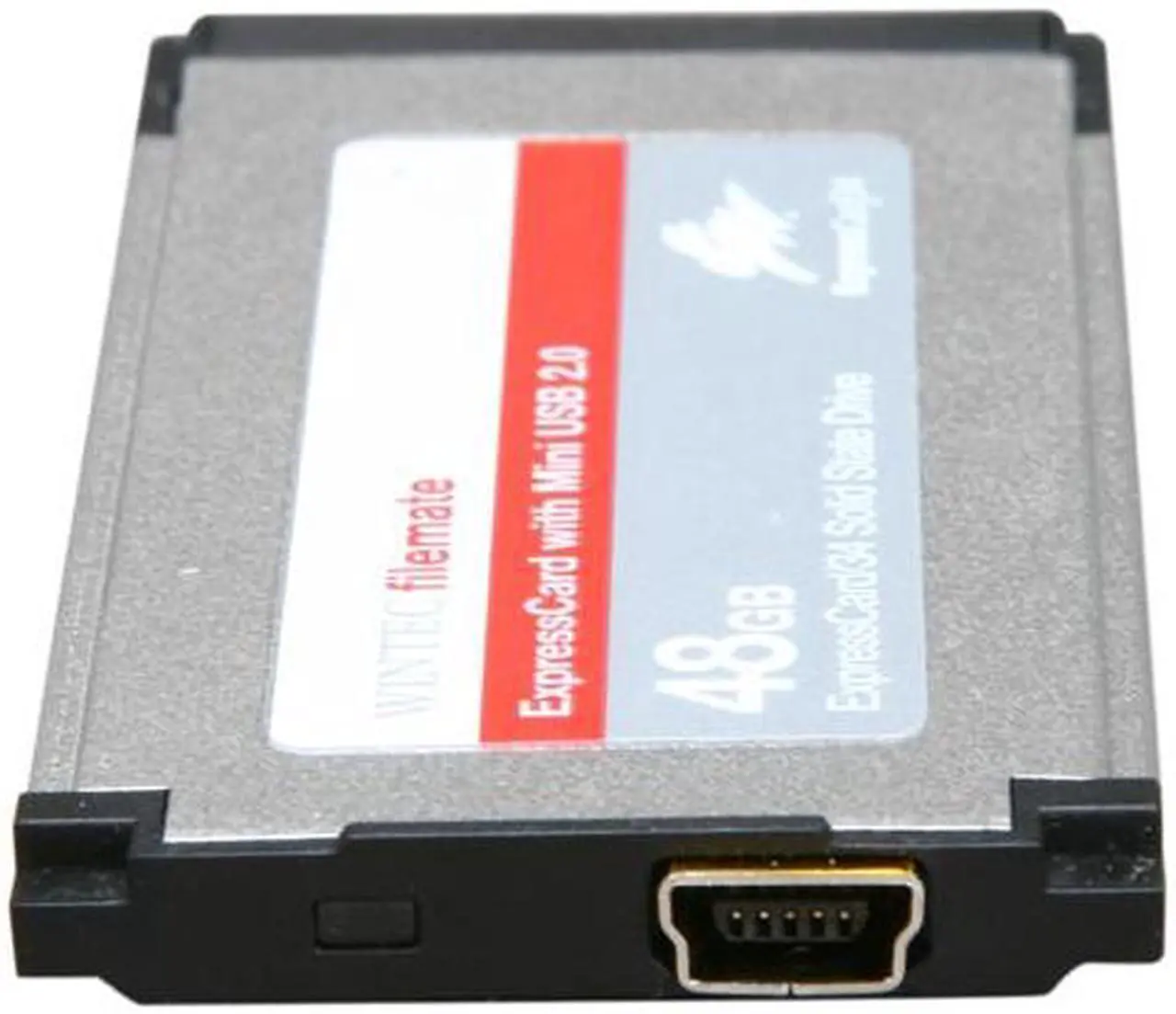 Alt view image 3 of 7 - Wintec FileMate ExpressCard 34 48GB ExpressCard 34 & Mini USB 2.0 MLC Internal / External Solid State Drive (SSD) 3FMS4D048JM-R