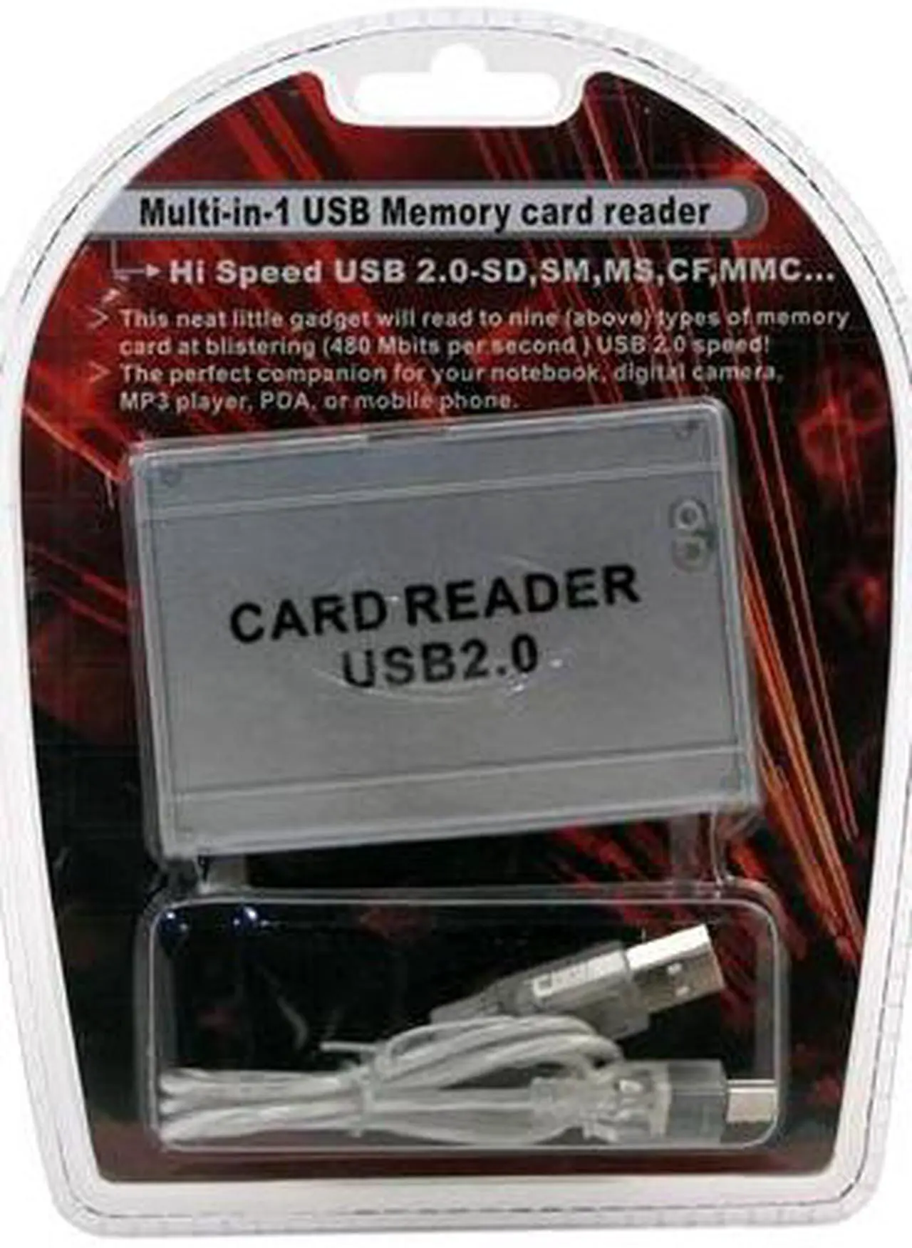 Main image of Koutech RC1221 Multi-in-1 USB 2.0 Hi-Speed Card Reader/Writer