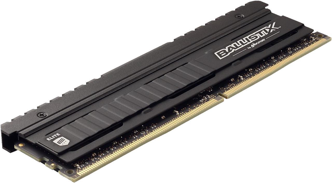 Alt view image 2 of 6 - Crucial Ballistix Elite 3600 MHz DDR4 DRAM Desktop Gaming Memory Kit 16GB (8GBx2) CL16 BLE2K8G4D36BEEAK