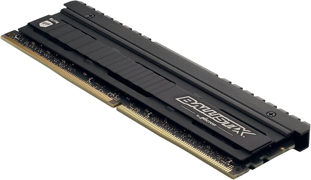 Alt view image 3 of 6 - Crucial Ballistix Elite 3600 MHz DDR4 DRAM Desktop Gaming Memory Kit 16GB (8GBx2) CL16 BLE2K8G4D36BEEAK