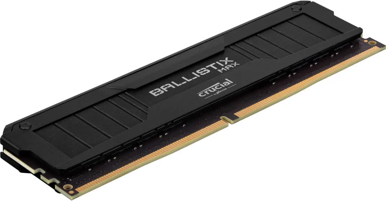 Alt view image 2 of 3 - Crucial Ballistix MAX 4000 MHz DDR4 PC RAM Desktop Gaming Memory Kit 16GB (8GBx2) CL18 BLM2K8G40C18U4B (BLACK)