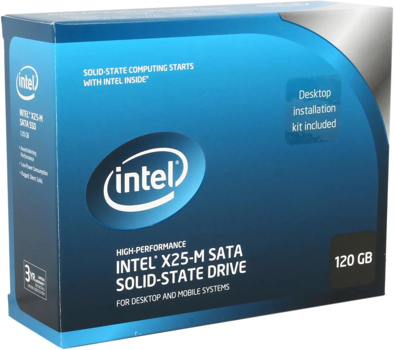 Main image of Intel X25-M 2.5" 120GB SATA II MLC Internal Solid State Drive (SSD) SSDSA2MH120G2K5