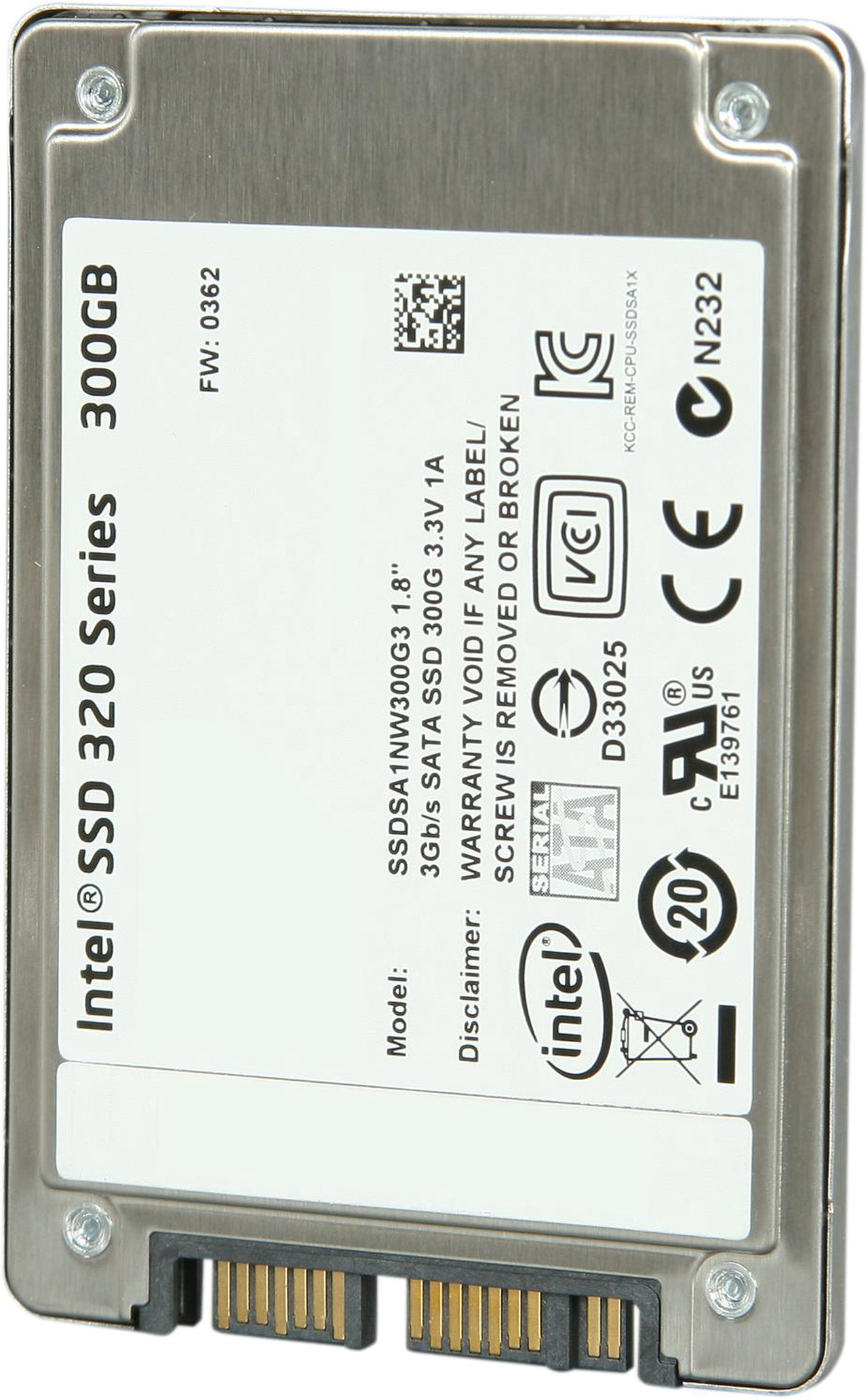 Intel 320 Series 300GB SATA II MLC Internal Solid State Drive (SSD ...