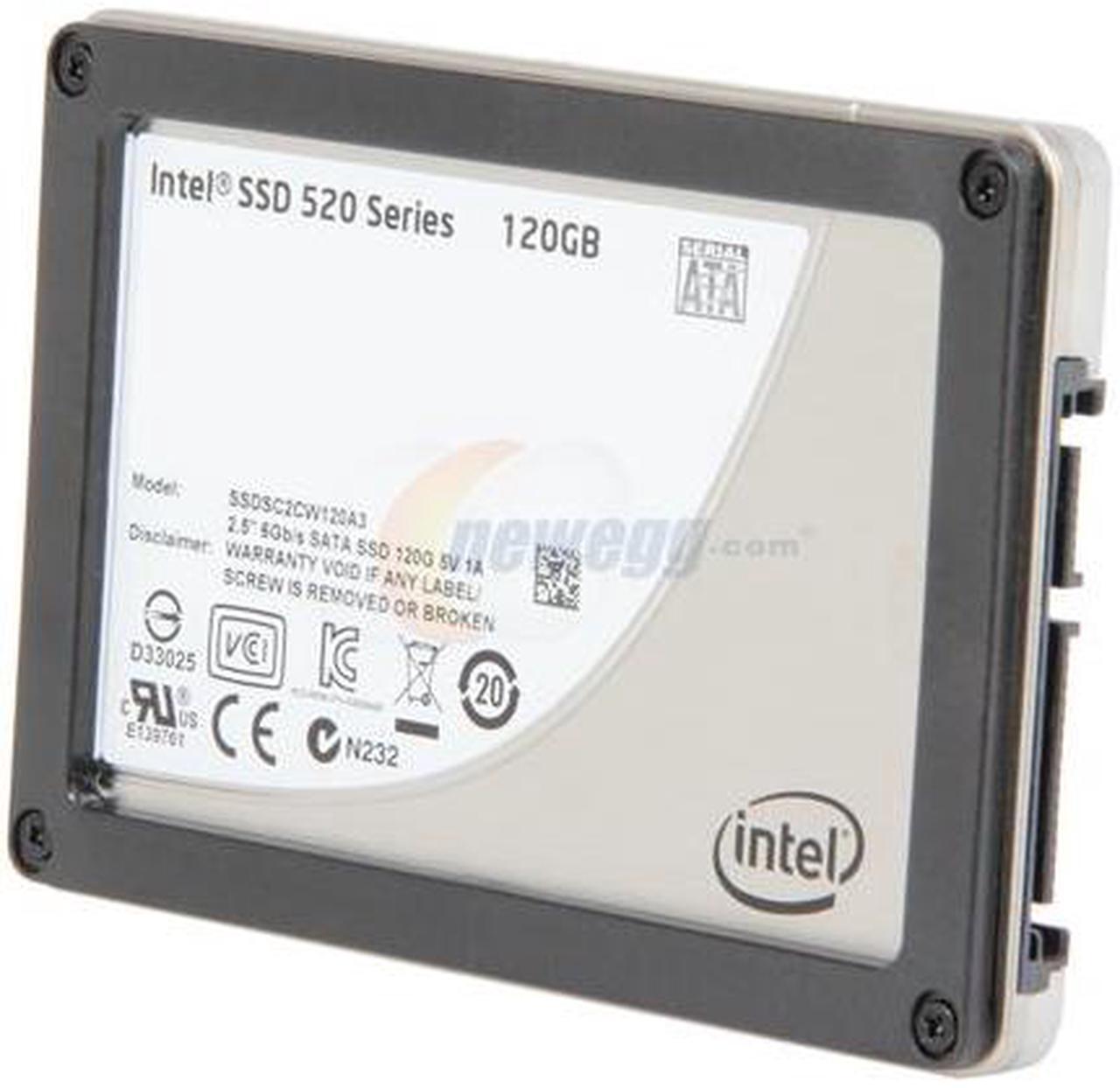 Main image of Intel 520 Series Cherryville 2.5" 120GB SATA III MLC Internal Solid State Drive (SSD) SSDSC2CW120A310