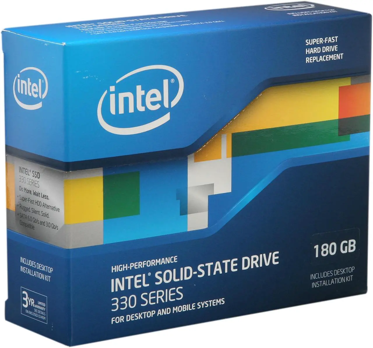 Main image of Intel 330 Series Maple Crest 2.5" 180GB SATA III MLC Internal Solid State Drive (SSD) SSDSC2CT180A3K5