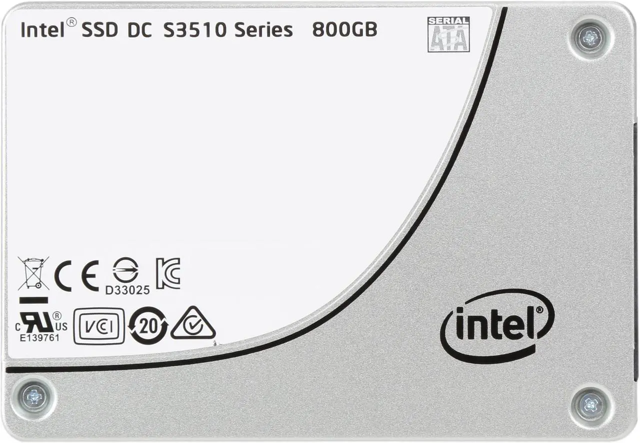 Alt view image 3 of 5 - Intel DC S3510 SSDSC2BB800G601 2.5" 800GB SATA III MLC Enterprise Solid State Drive