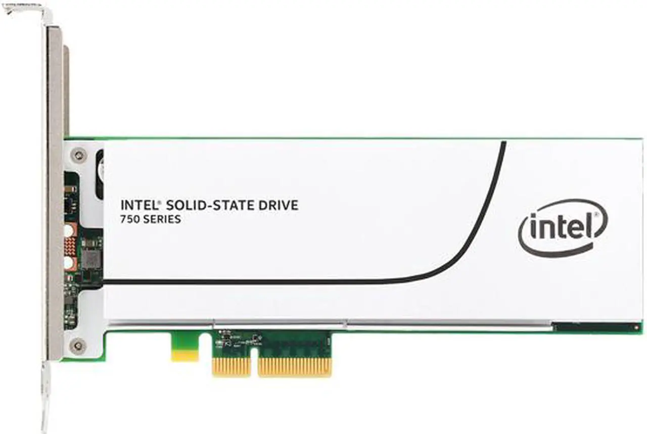 Alt view image 3 of 5 - Intel 750 Series AIC 400GB PCI-Express 3.0 x4 MLC Internal Solid State Drive (SSD) SSDPEDMW400G4X1
