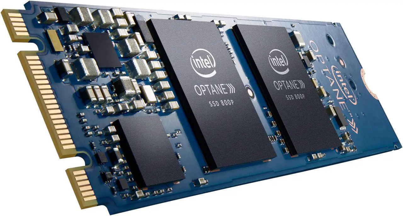 Alt view image 3 of 10 - Intel Optane SSD 800P Series (60GB, M.2 80mm PCIe 3.0, 3D XPoint) - SSDPEK1W060GAXT