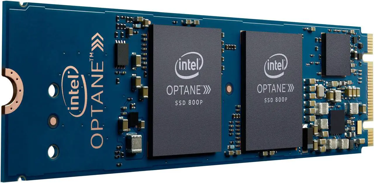 Alt view image 2 of 10 - Intel Optane SSD 800P Series (60GB, M.2 80mm PCIe 3.0, 3D XPoint) - SSDPEK1W060GAXT