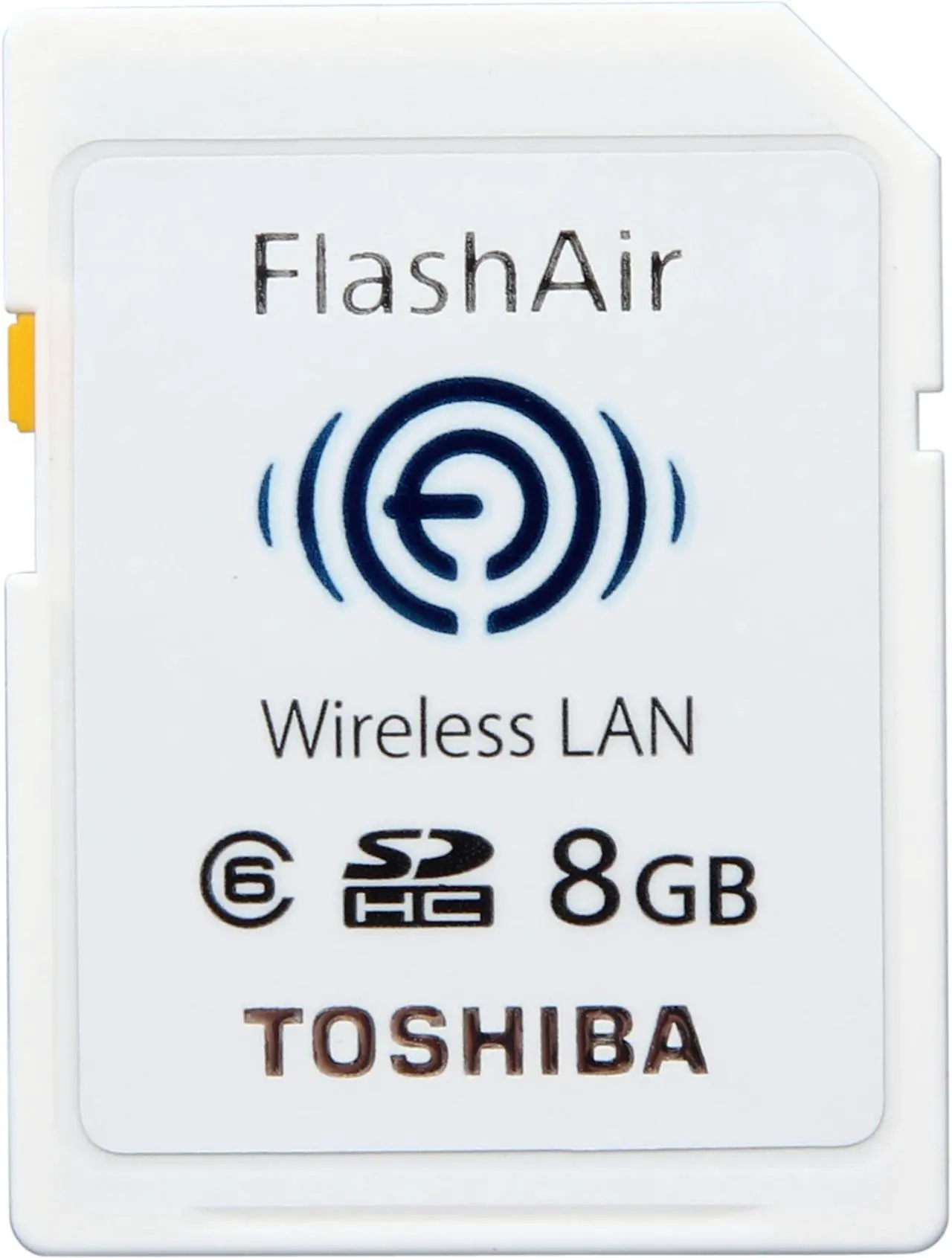 Main image of Toshiba FlashAir 8GB Wireless Flash Memory SD Card 050332409323
