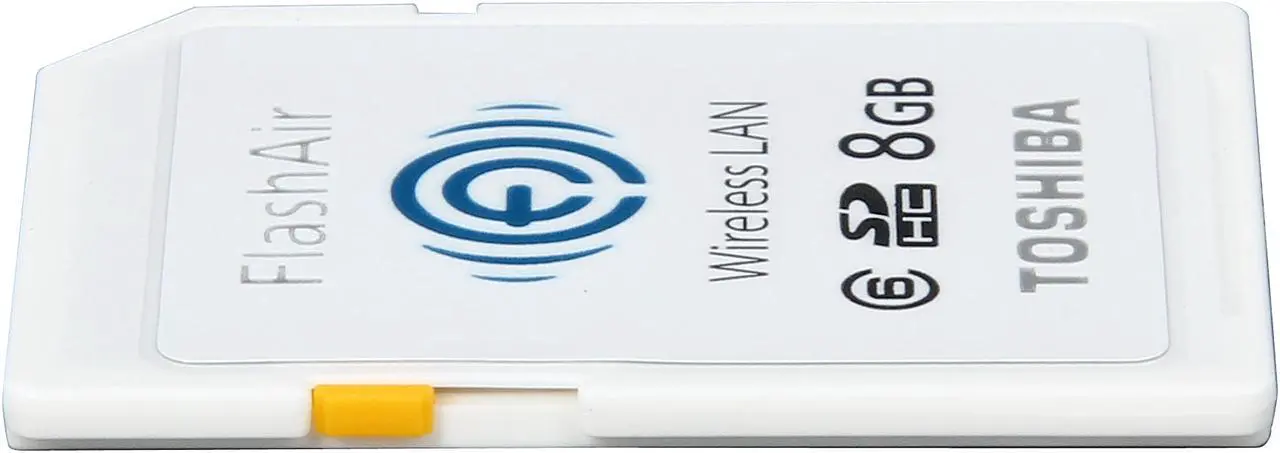 Alt view image 2 of 2 - Toshiba FlashAir 8GB Wireless Flash Memory SD Card 050332409323