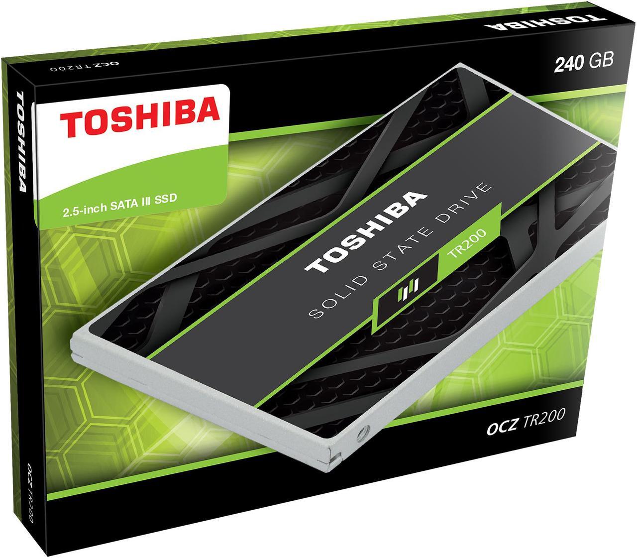 Alt view image 3 of 3 - Toshiba OCZ TR200 Series 2.5" 240GB SATA 64-layer 3D BiCS Internal Solid State Drive (SSD) THN-TR20Z2400U8