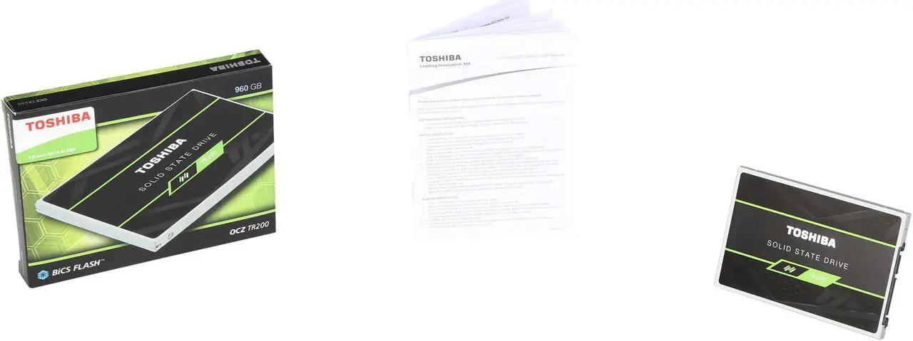 Alt view image 6 of 5 - Toshiba OCZ TR200 SSD Series 2.5" 960GB SATA 3D TLC Internal Solid State Drive (SSD) THN-TR20Z9600U8(CS