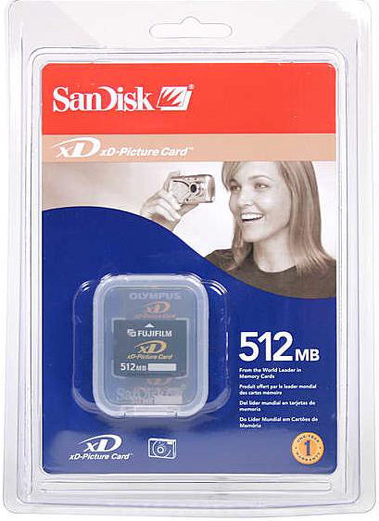 Main image of SanDisk 512MB xD-Picture Flash Media Model SDXD-512-A10