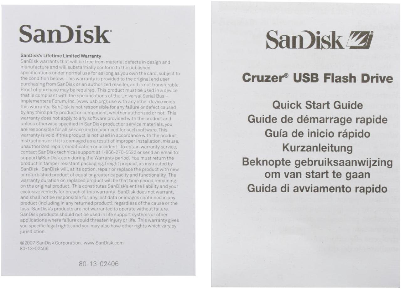 Alt view image 5 of 6 - SanDisk Contour 8GB Flash Drive (USB2.0 Portable) SDCZ8-8192-A75