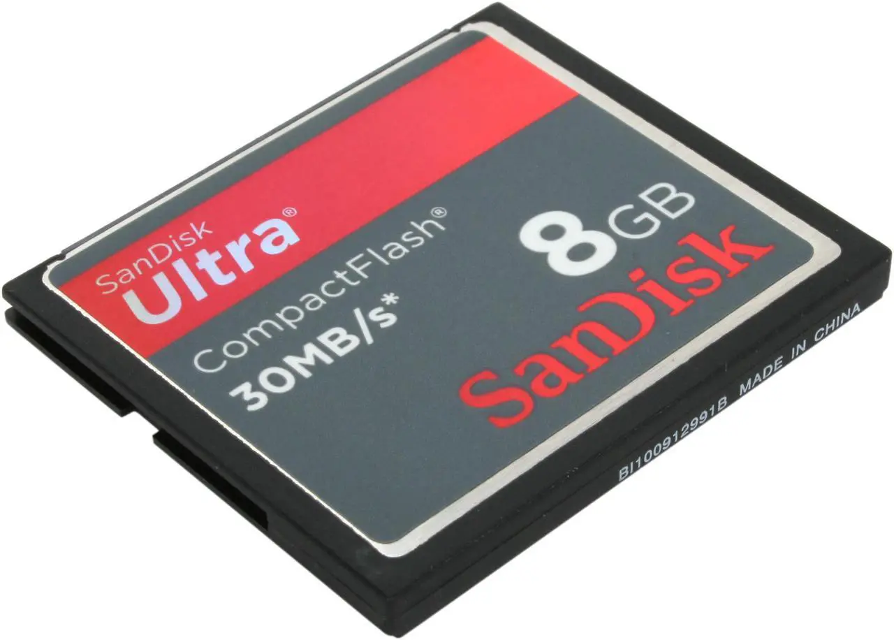 Main image of SanDisk Ultra 8GB Compact Flash (CF) Flash Card