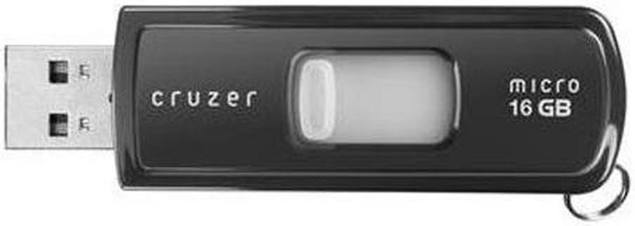 Main image of SanDisk Cruzer Micro 16GB Flash Drive (USB2.0 Portable/Black) SDCZ6-016G-A11