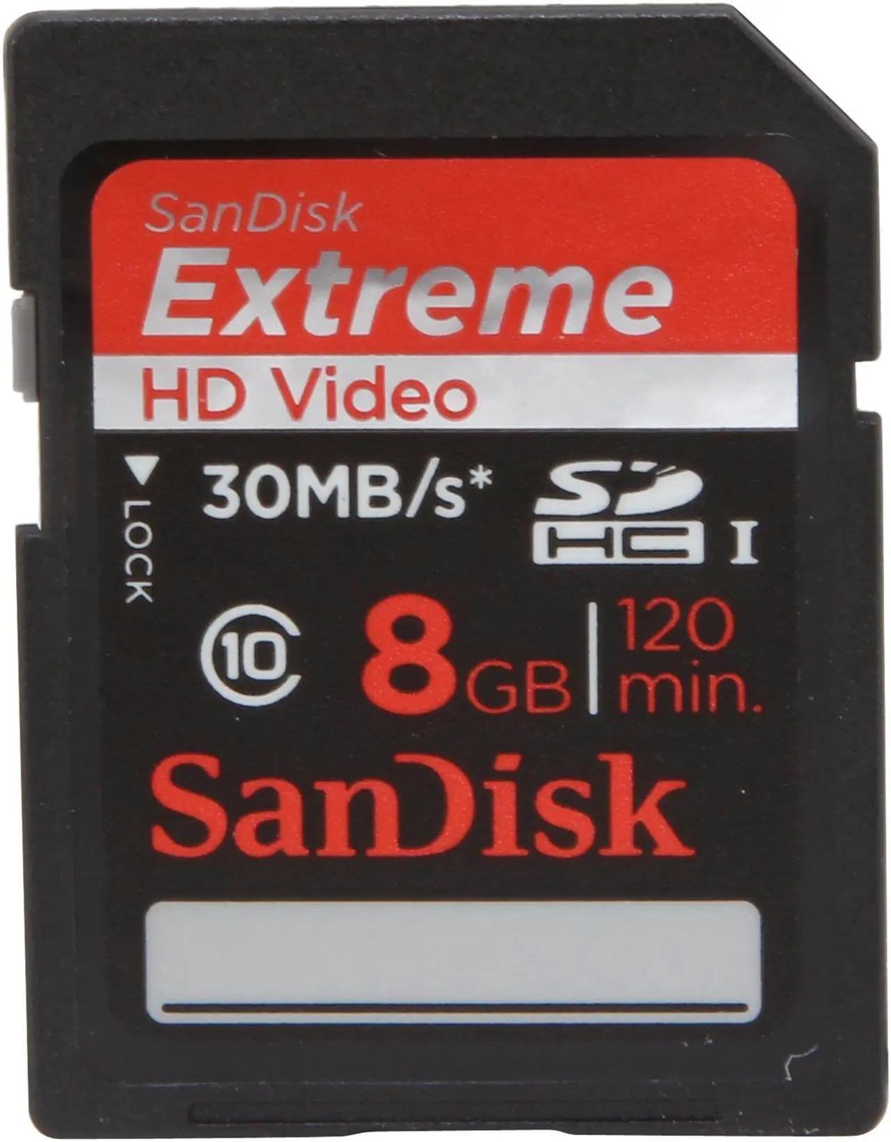 Main image of SanDisk Extreme 8GB SDHC UHS-I Flash Card - Class 10 30MB/S