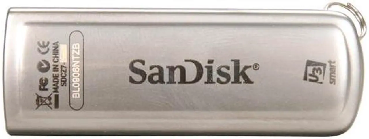 Alt view image 4 of 5 - SanDisk Ultra Cruzer Titanium 16GB Flash Drive (USB2.0 Portable) SDCZ7-016G-A11