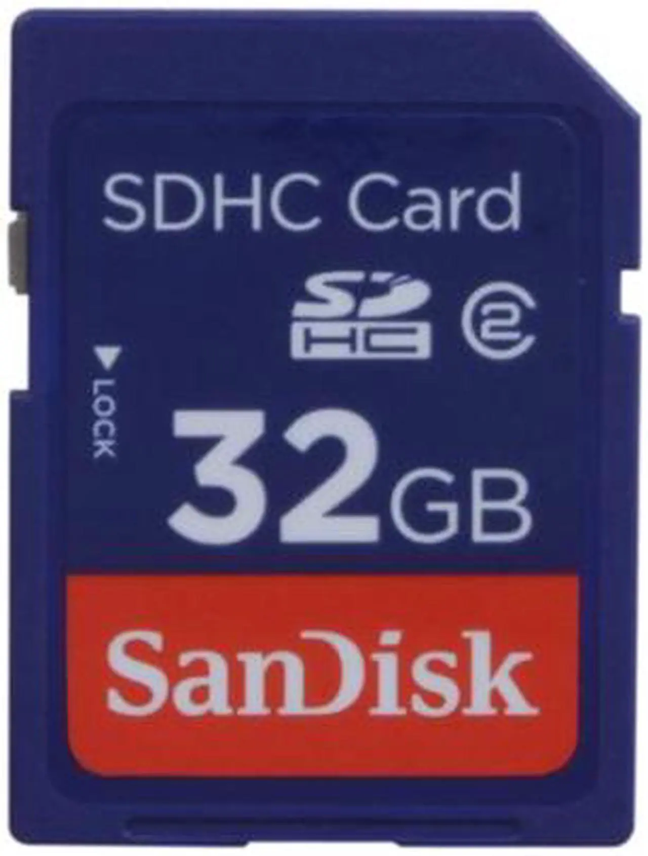Main image of SanDisk 32GB Secure Digital High-Capacity (SDHC) Flash Card Model SDSDB-032G-A11