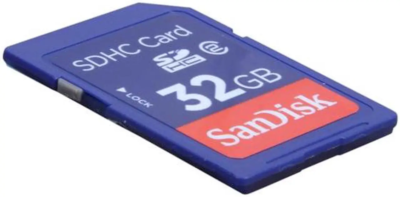 Alt view image 2 of 3 - SanDisk 32GB Secure Digital High-Capacity (SDHC) Flash Card Model SDSDB-032G-A11