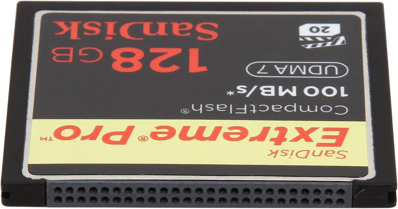 Alt view image 2 of 4 - SanDisk 128GB Compact Flash (CF) Flash Card Model SDCFXP-128G-A91