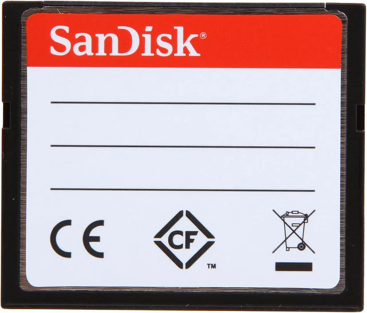 Alt view image 3 of 4 - SanDisk 128GB Compact Flash (CF) Flash Card Model SDCFXP-128G-A91