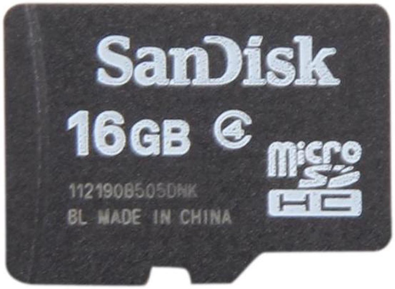 Main image of SanDisk 16GB microSDHC Flash Card Model SDSDQM-016G-B35