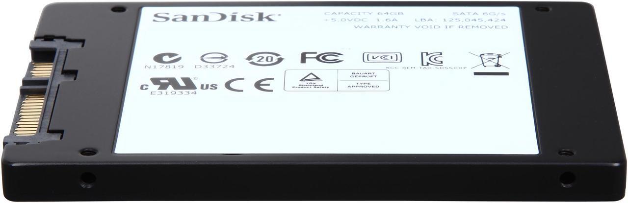 Alt view image 3 of 5 - SANDISK SDSSDHP-064G-G26 64 GB ULTRA PLUS SSD