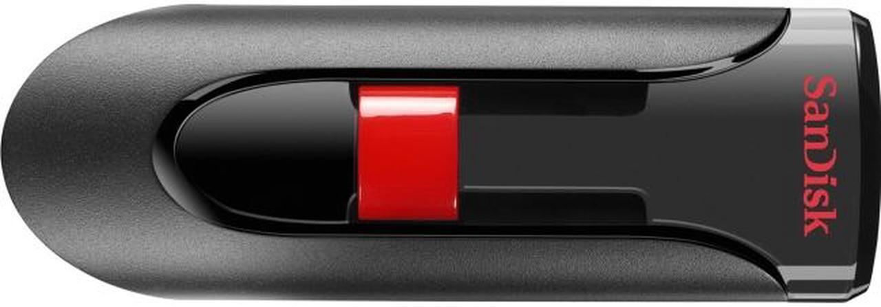 Main image of SanDisk Cruzer Glide 32 GB USB 2.0 Flash Drive - Black, Red