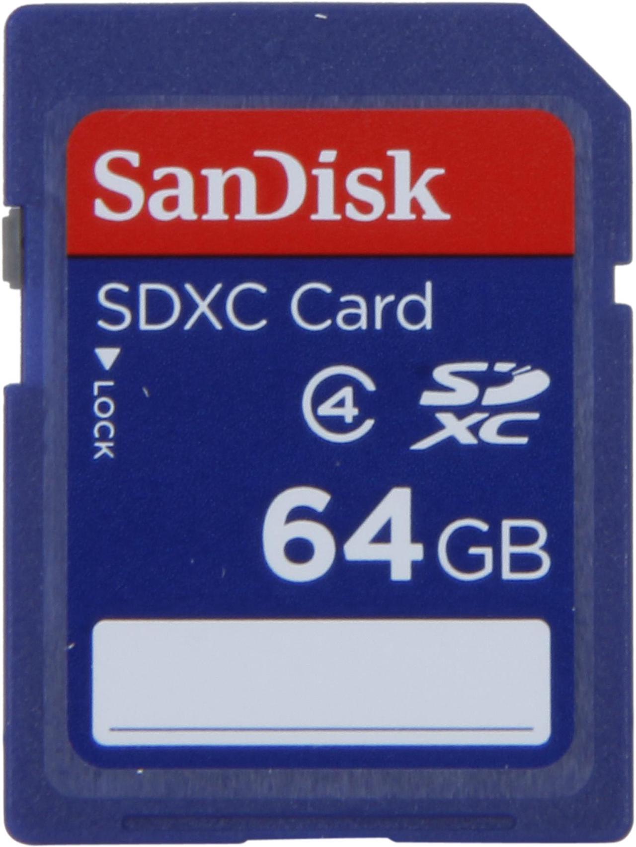 SanDisk 64 GB Secure Digital Extended Capacity (SDXC) Flash card