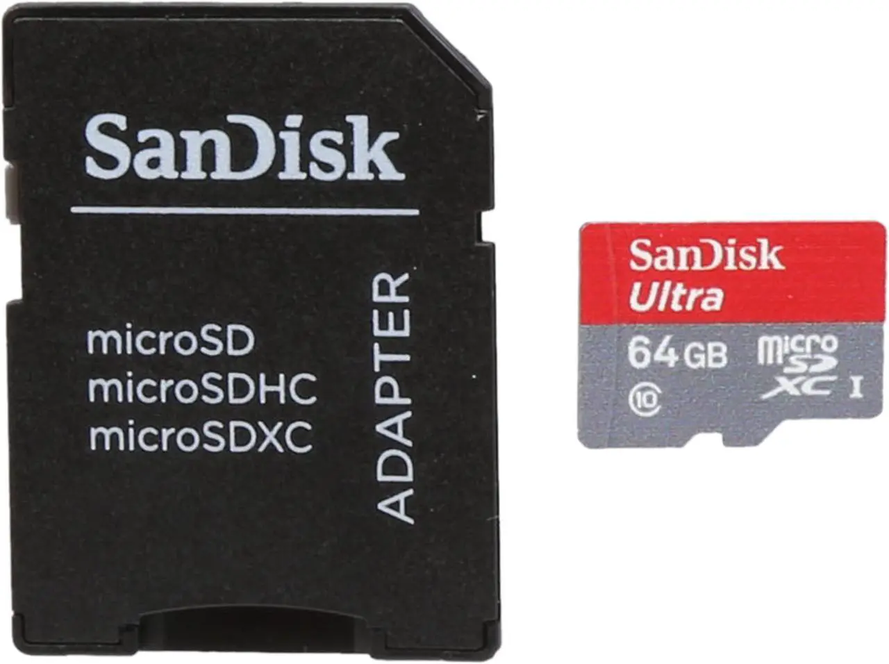 Main image of SanDisk Ultra 64GB microSDXC Flash Card Model SDSDQUIN-064G-G4