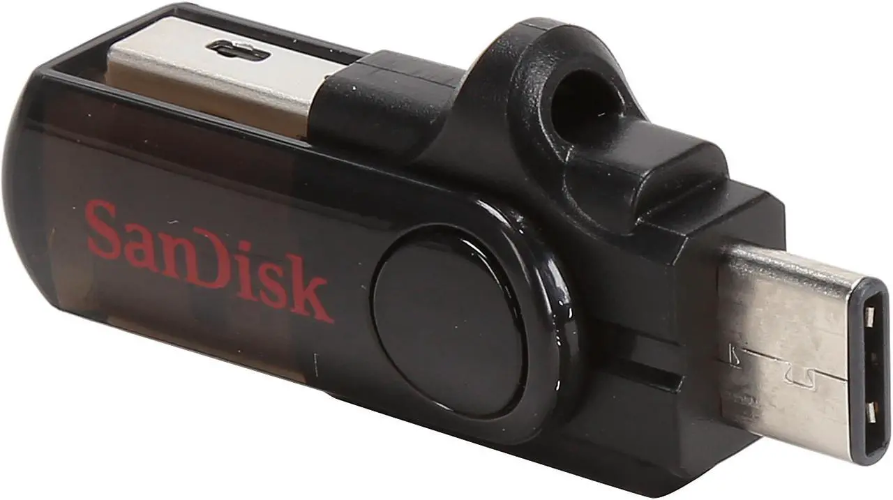 Alt view image 3 of 7 - SanDisk 32GB Dual USB Drive Type-C SDDDC-032G-G46