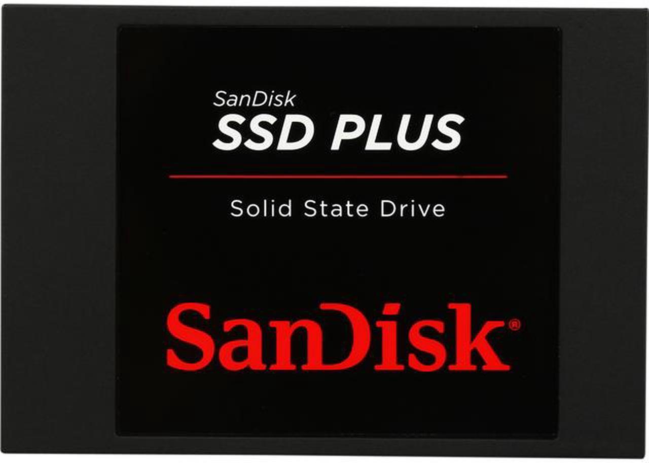 SanDisk SSD Plus 240GB Internal SSD - SATA III 6Gb/s, 2.5"/7mm - SDSSDA-240G-G26