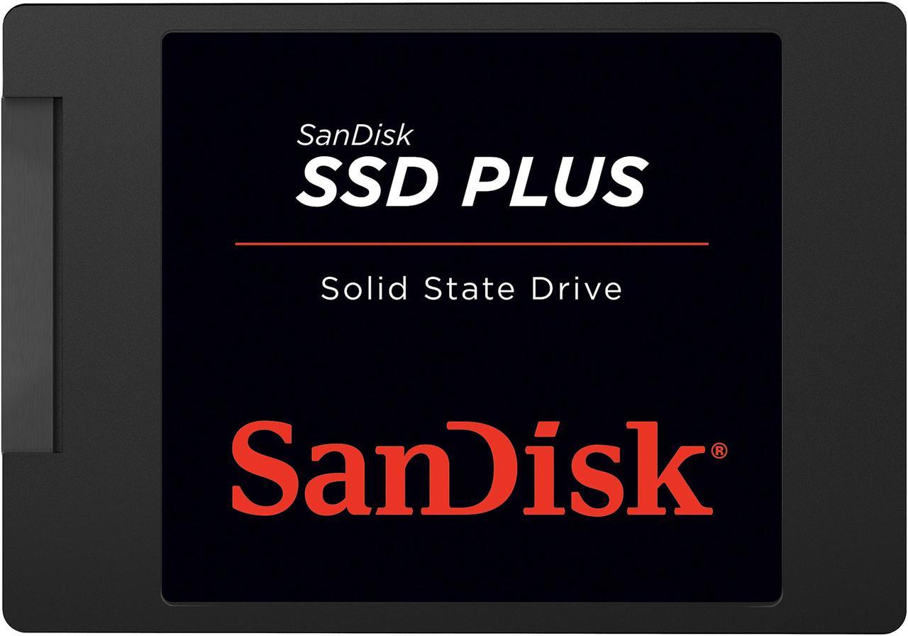 SanDisk SSD Plus 1TB Internal SSD - SATA III 6Gb/s, 2.5"/7mm - SDSSDA-1T00-G26