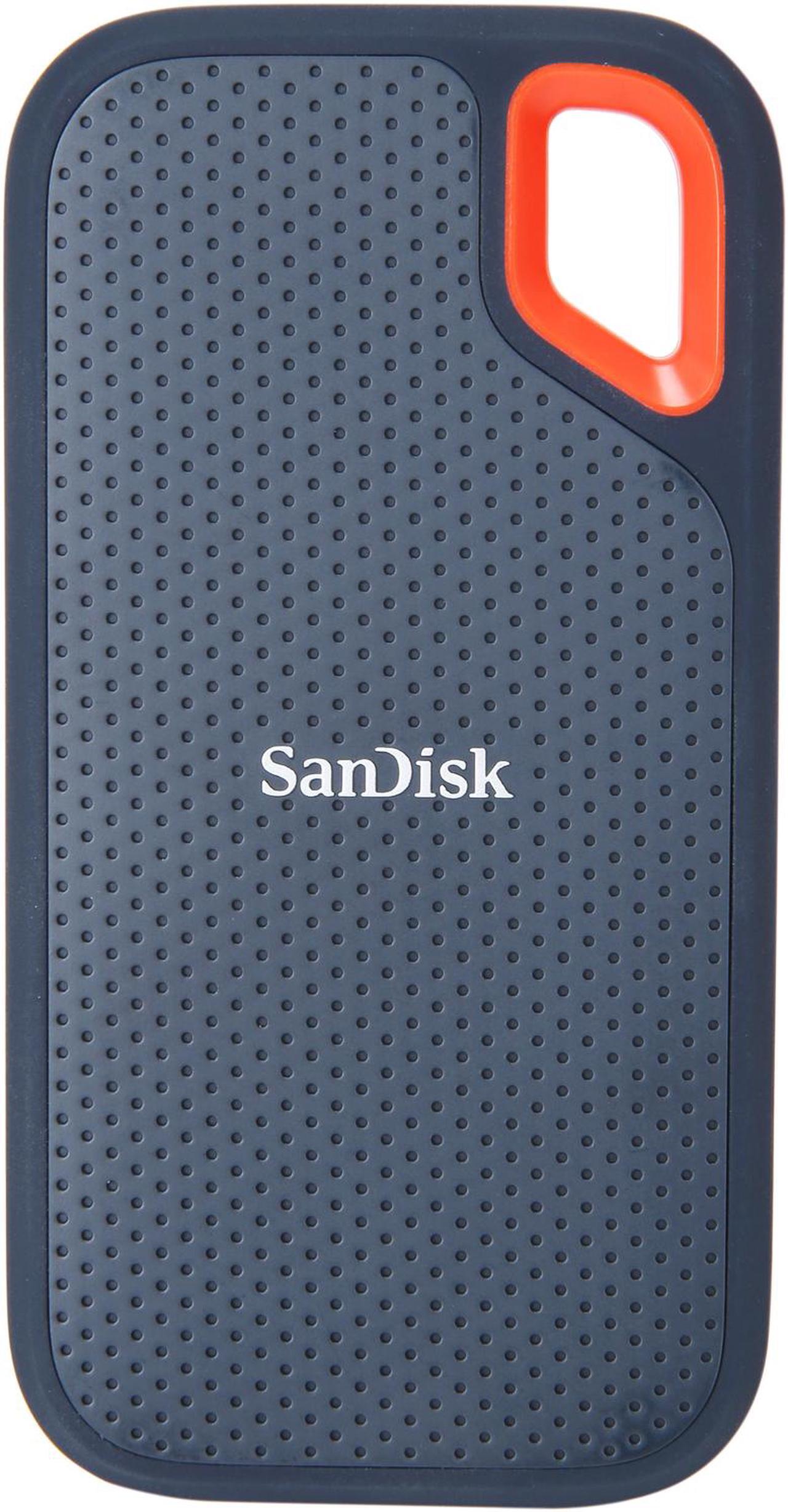 Alt view image 3 of 5 - SanDisk 500GB Extreme Portable External SSD - Up to 550 MB/s - USB-C, USB 3.1 - SDSSDE60-500G-G25