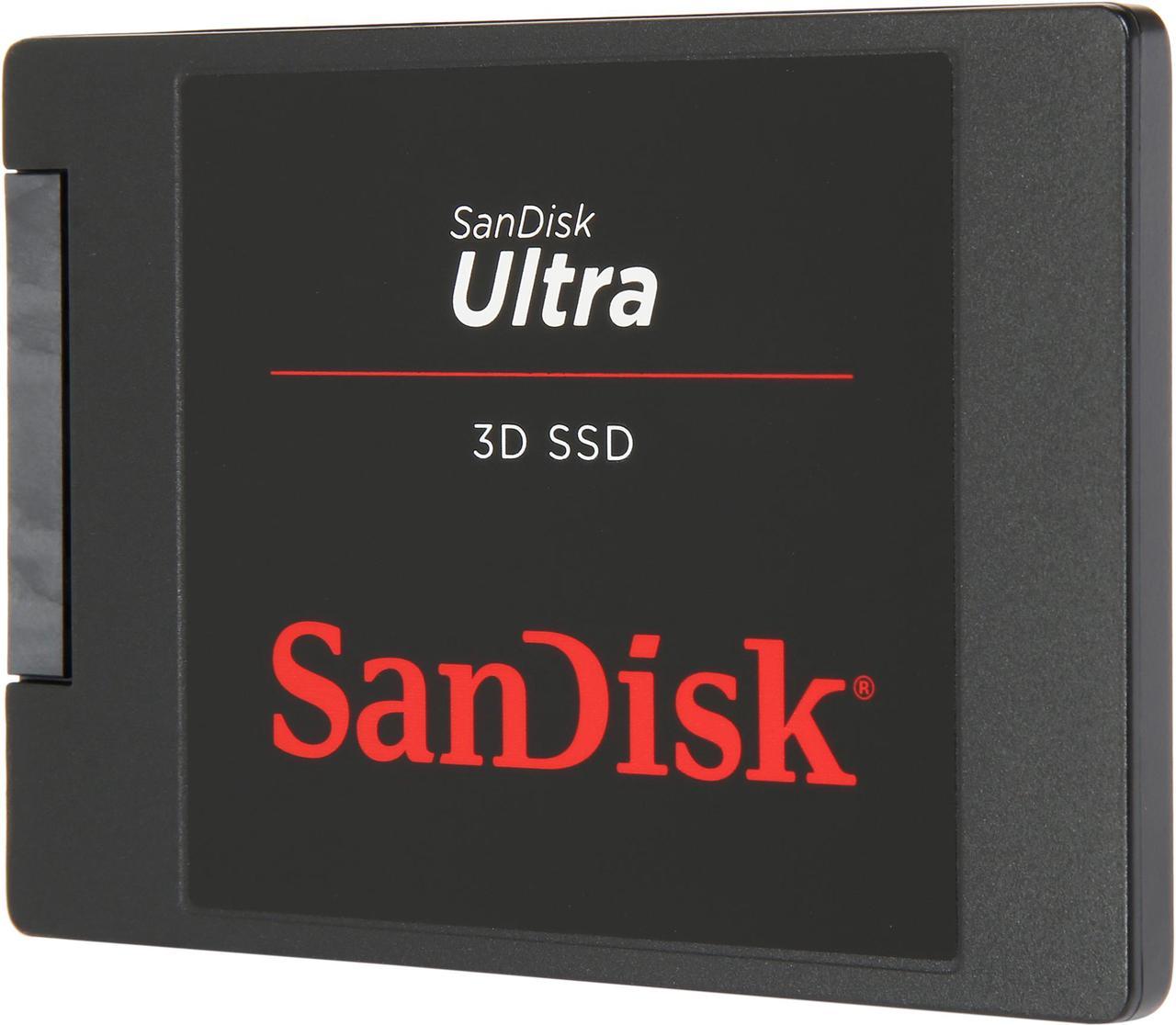 SanDisk Ultra 3D 2.5" 1TB SATA III 3D NAND Internal Solid State Drive (SSD) SDSSDH3-1T00-G25