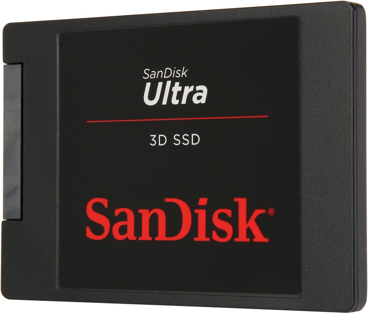 SanDisk Ultra 3D 2.5" 2TB SATA III 3D NAND Internal Solid State Drive (SSD) SDSSDH3-2T00-G25