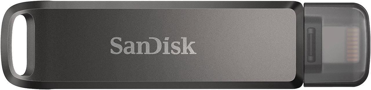 SanDisk 64GB iXpand Flash Drive Luxe for Your iPhone and USB Type-C Devices (SDIX70N-064G-GN6NN)