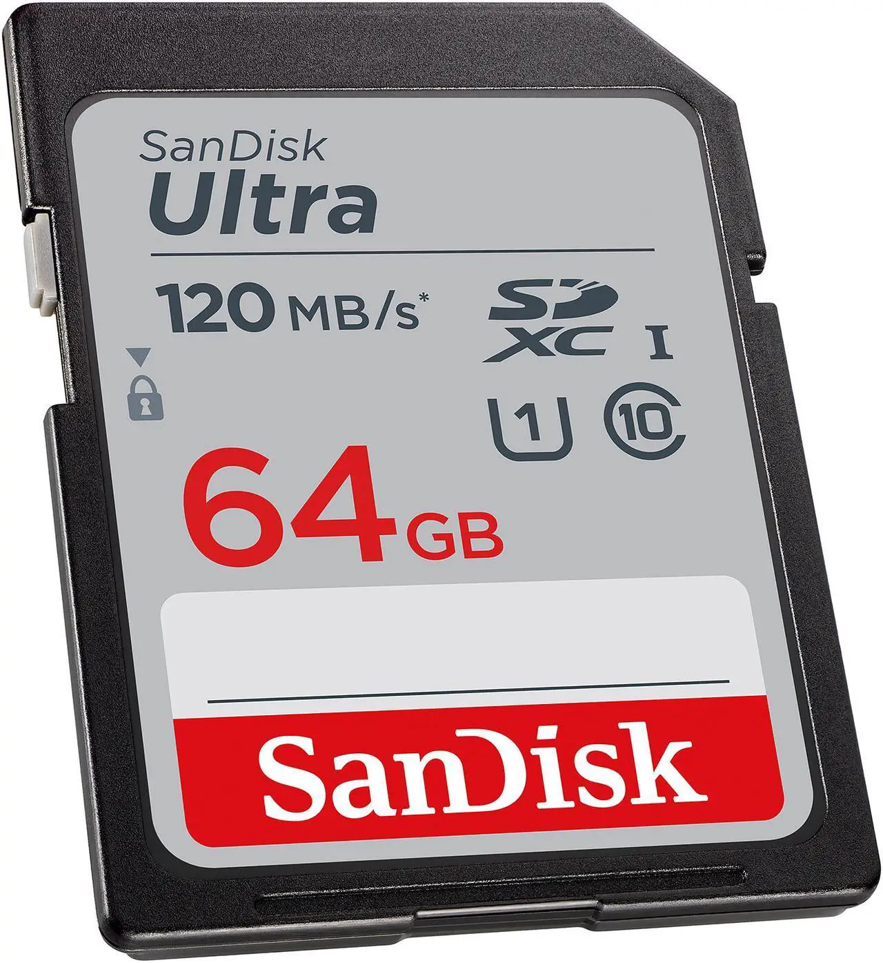 Alt view image 2 of 4 - SanDisk 64GB Ultra SDXC UHS-I / Class 10 Memory Card, Speed Up to 120MB/s (SDSDUN4-064G-GN6IN)