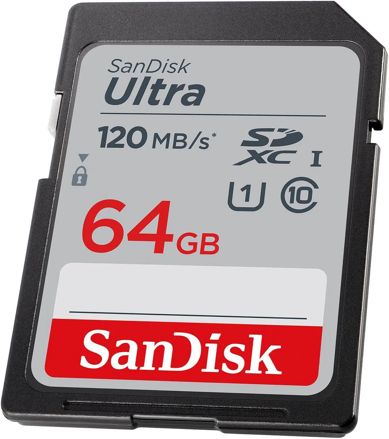 Alt view image 3 of 4 - SanDisk 64GB Ultra SDXC UHS-I / Class 10 Memory Card, Speed Up to 120MB/s (SDSDUN4-064G-GN6IN)