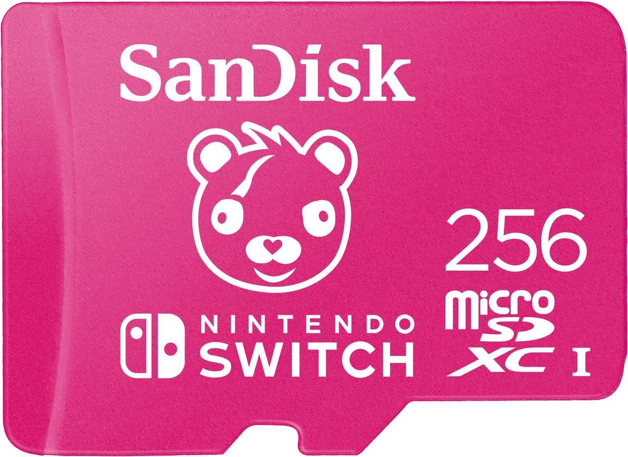 SanDisk 256GB microSDXC Card Licensed for Nintendo Switch, Fortnite Edition (SDSQXAO-256G-GN6ZG)