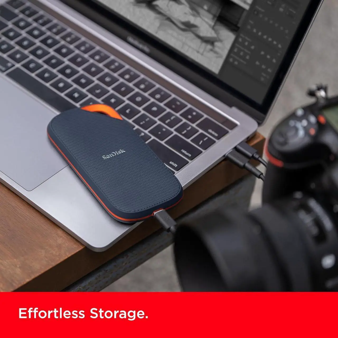 Alt view image 5 of 6 - SanDisk Extreme PRO with USB4, 2TB, 40Gbps, up to 3800 MB/s read speed and up to 3700MB/s write speed