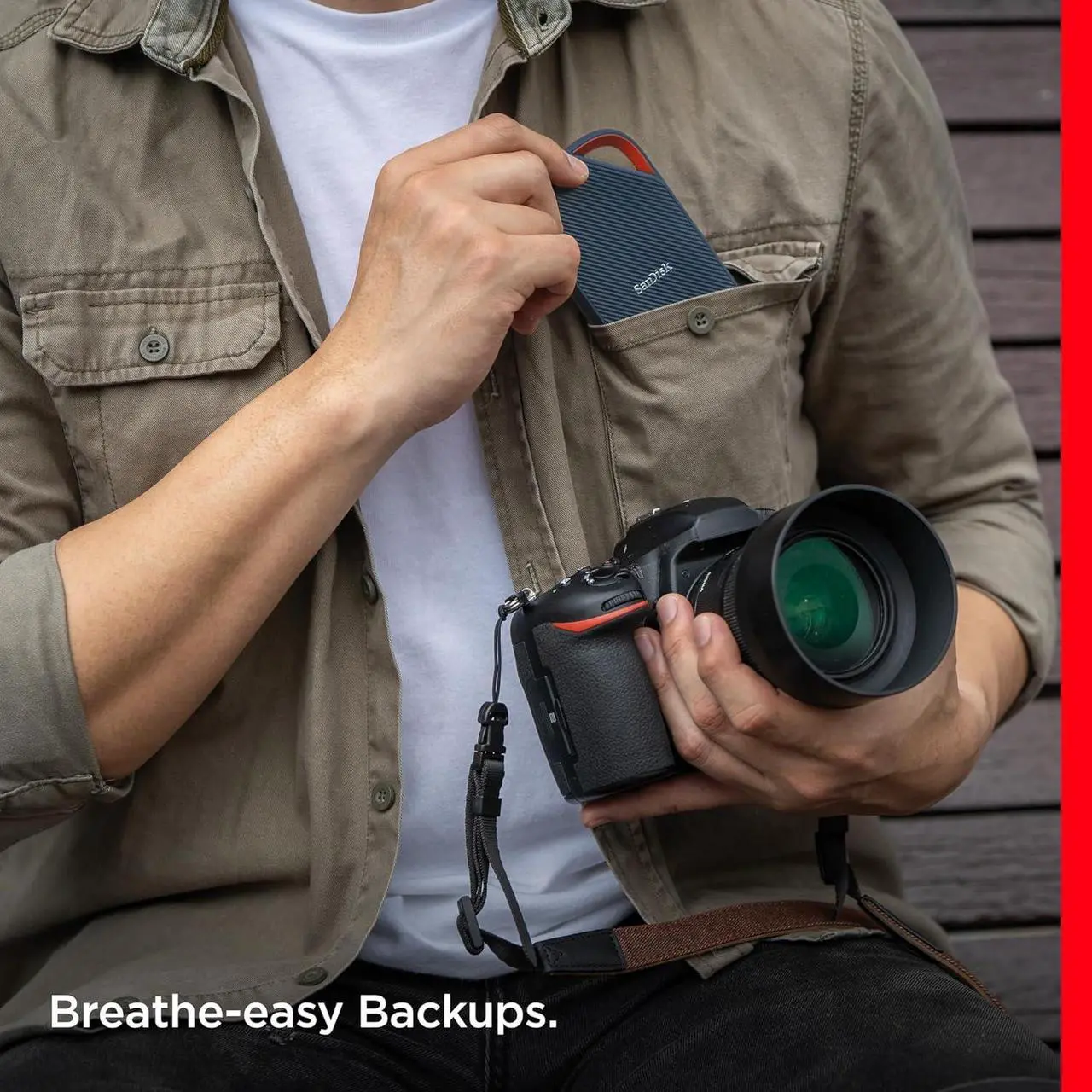 Alt view image 6 of 6 - SanDisk Extreme PRO with USB4, 2TB, 40Gbps, up to 3800 MB/s read speed and up to 3700MB/s write speed